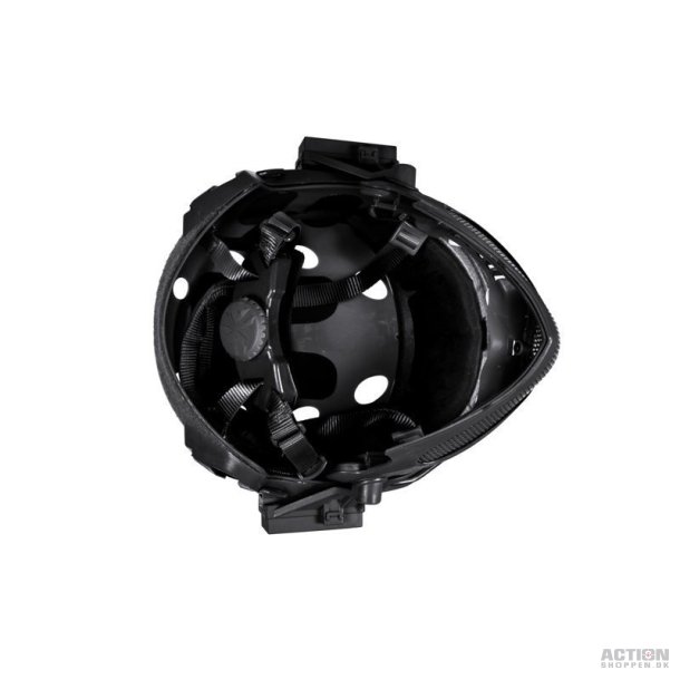 PJ Piloteer fast II hjelm med mask, Sort