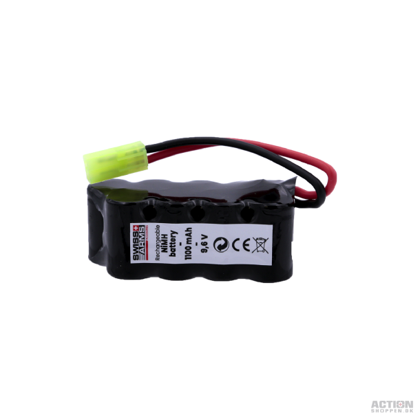 Cybergun - Batteri 9,6V 1100mAh til M249 Nylon Fiber