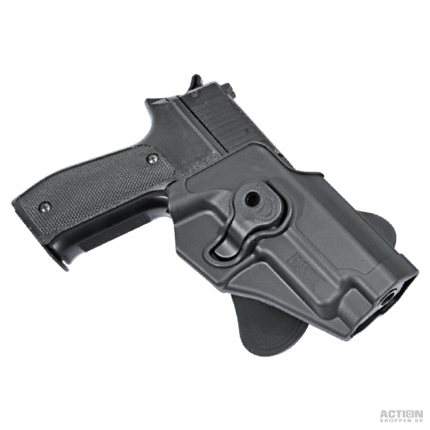 Bltehylster til Sig Sauer P220-229 modeller Polymer, Sort.