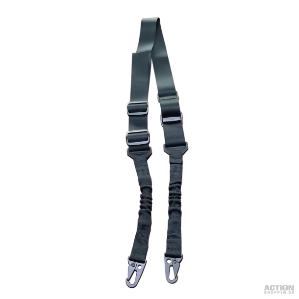 Brerem, 2-punkts, Polyster RIBBON, Sort
