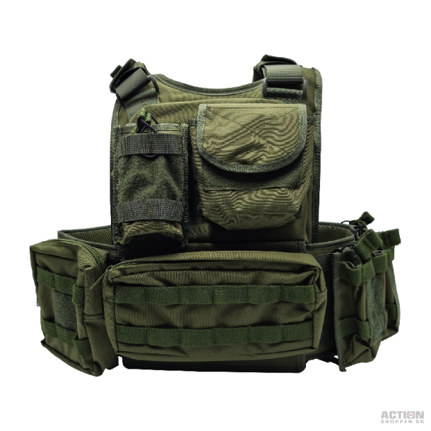 Swiss Arms Heavy Vest, OD, str. one size