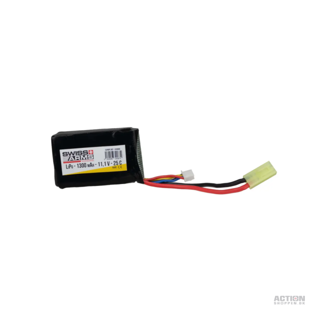 Li-Po 11,1V 1300mAh, 25C, Batteri