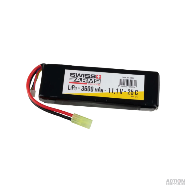 Li-Po 11,1V 3600mAh, 25C, Batteri