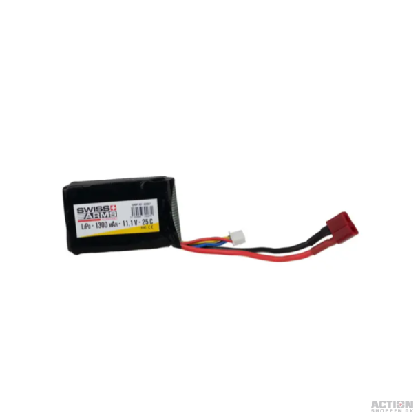 Li-Po 11,1V 1300mAh, 25C, Dean, Batteri