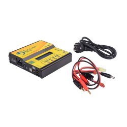 Electro River - Ni-MH / Ni-Cd / LiPo / LiFe Oplader med Auto-stop, Digital Multifunctional