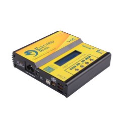 Electro River - Ni-MH / Ni-Cd / LiPo / LiFe Oplader med Auto-stop, Digital Multifunctional