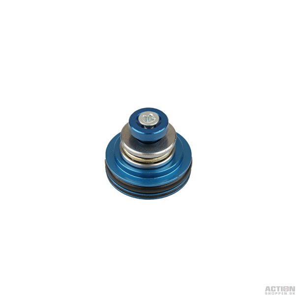 Stempelhovede i aluminium med trykleje &amp; 2 o-ring