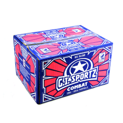 Paintballkugler CAL 68" 500 Stk . Bl kugle (Orange fyld)ca