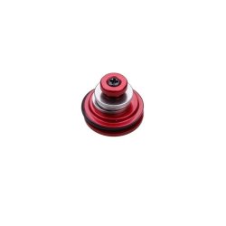 Stempelhovede i aluminium med trykleje