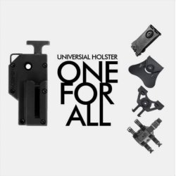 Universel hylster Polymer, Sort.