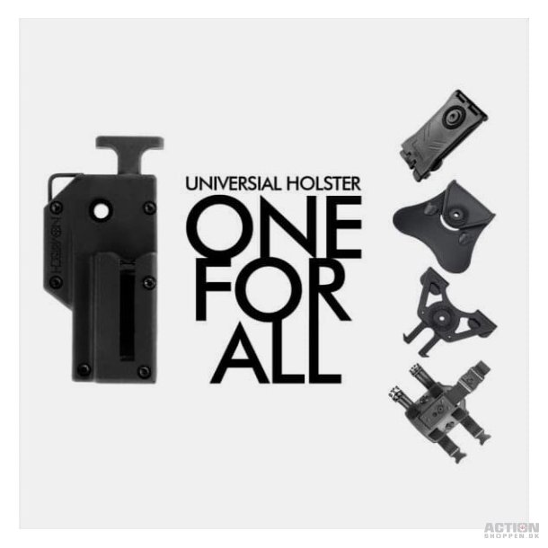 Universel hylster Polymer, Sort.