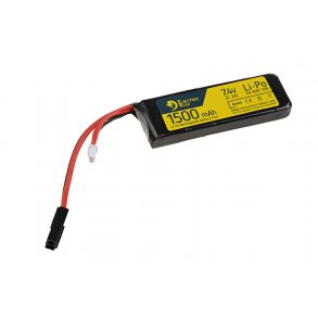 Li-Po 7,4V 1500mAh, 20C, Batteri