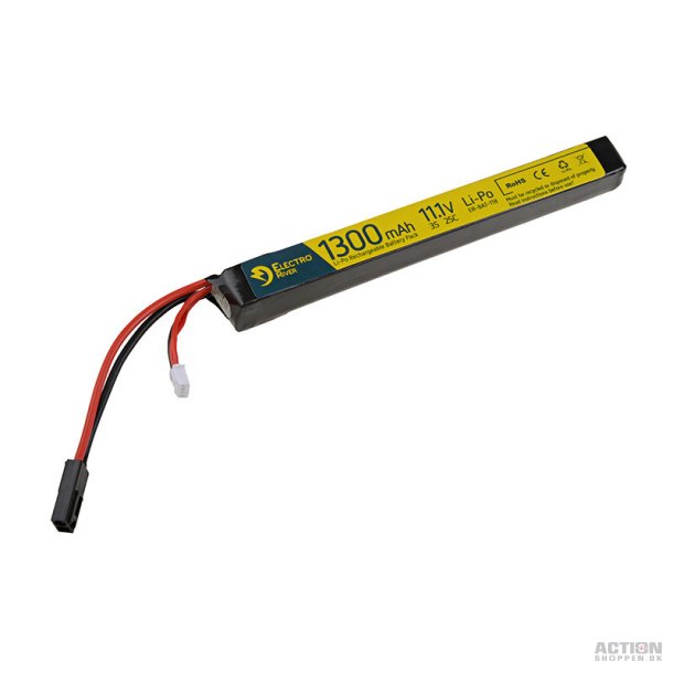 Li-Po 11,1V 1300mAh, 25C, Batteri