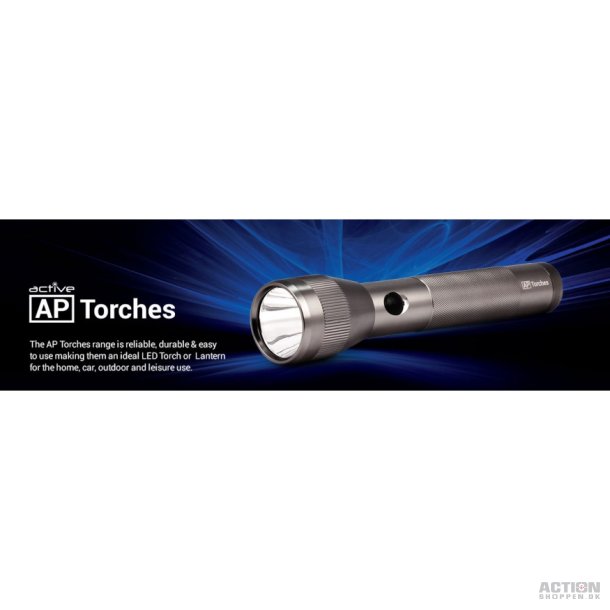 Active Pro  Lommelygte 500 Lumen i aluminium