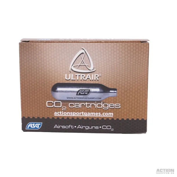 ASG - Co2 Patroner, ULTRAIR 8g, 5 stk