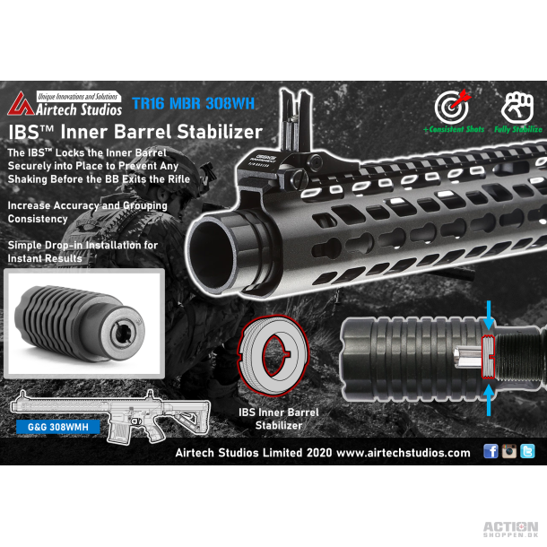 Airtech Studios -  G&G TR16 MBR 308WH IBS inderlb Lbsstabilisator