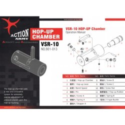 Action Army - VSR-10 Hop up kammer