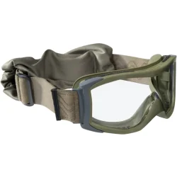 Bolle X1000 Tactical Grn sikkerhedsbrille anti-dug, Klar.