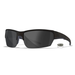 Wiley X - WX SAINT, Glas Gr/Klar. / Stel Mat Sort