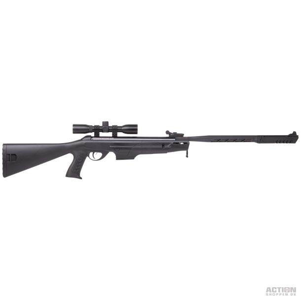 Crosman - Diamondback m/lyddmper m/4x32 kikkert, 4,5mm (Cal.177)