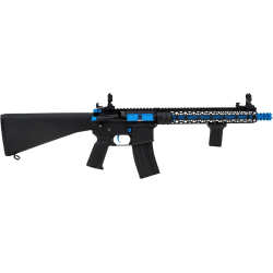 Cybergun - Colt M4 Lima, Full metal, Sort/Bl