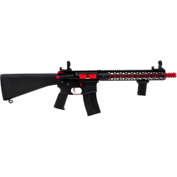 Cybergun - Colt M4 Lima, Full metal, Sort/Rd