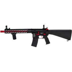 Cybergun - Colt M4 Lima, Full metal, Sort/Rd