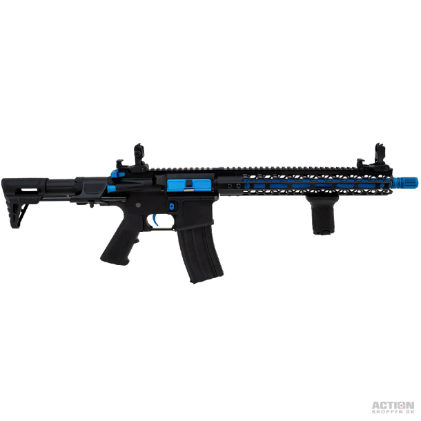 Cybergun - Colt M4 Mike, Full metal, Sort/Bl