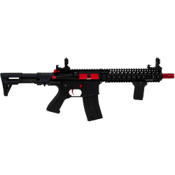 Cybergun - Colt M4 Sierra, Full metal, Sort/Rd