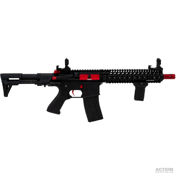 Cybergun - Colt M4 Sierra, Full metal, Sort/Rd