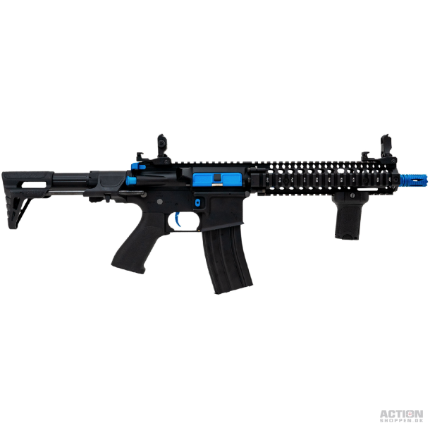 Cybergun - Colt M4 Sierra, Full metal, Sort/Bl