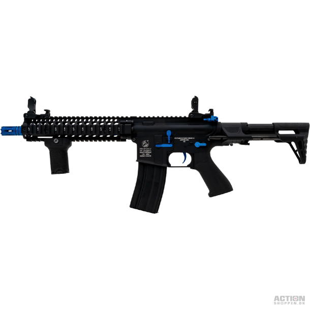 Cybergun - Colt M4 Sierra, Full metal, Sort/Bl
