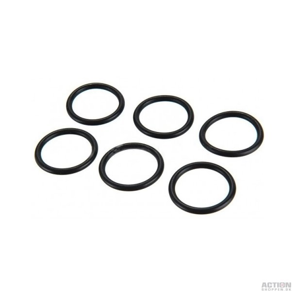 Stempelhoved O-ring, (6 stk)