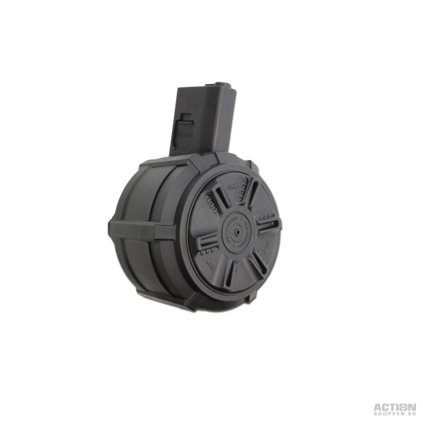 M4/M15/16, 2300 skuds. Manual drum magasin, Sort.
