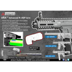 Airtech Studios - G&G Rotary Hop-up kammer - Modified R-HOP Arm