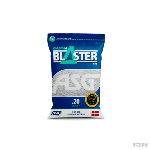 ASG Gamma Blaster - 0,20 Gram 5000 stk. Hvid