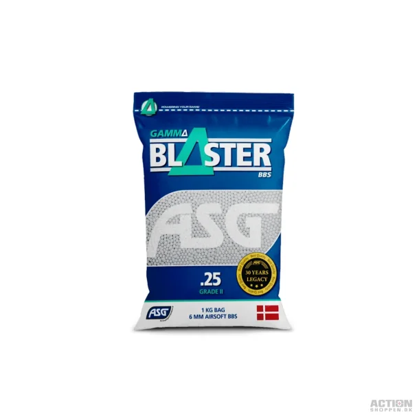 ASG Gamma Blaster - 0,25 Gram 4000 stk. Hvid