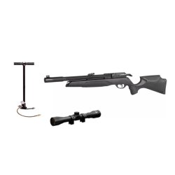 Gamo - PCP Arrow luftgevr m/pumpe &amp; 3-9x40 kikket, 4,5mm (Cal.177)