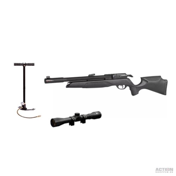 Gamo - PCP Arrow luftgevr m/pumpe &amp; 3-9x40 kikket, 4,5mm (Cal.177)