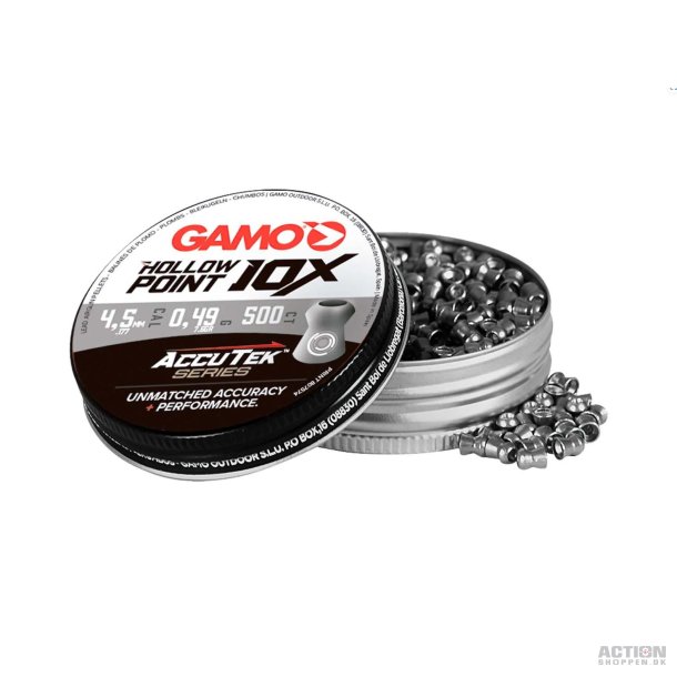 Gamo Accutek Hollow Point 10X 500 stk. 4,5mm(Cal.177)