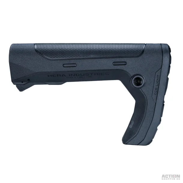 M4/M16 HERA CCS light retractable stock, gen 2, collapsible/kolbe, Sort