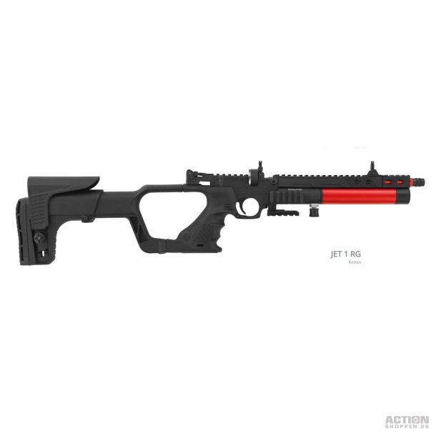 Hatsan JET I RG Luftgevr/Pistol, PCP, Rd luftcylinder, 4,5mm (Cal.177)