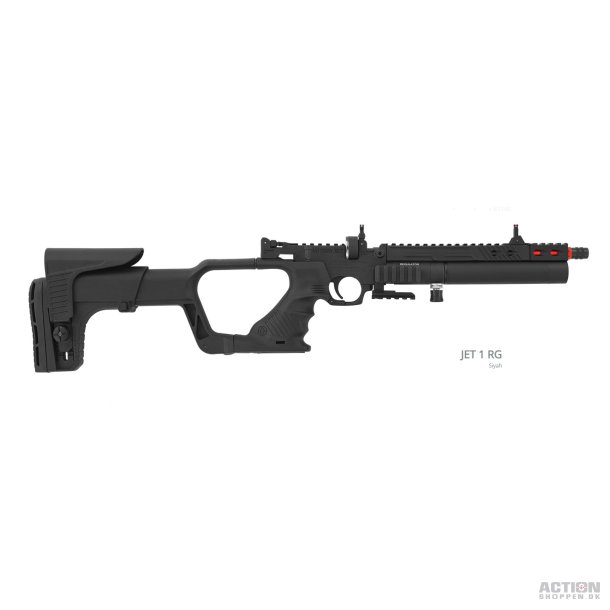 Hatsan JET I RG Luftgevr/Pistol, PCP, Sort luftcylinder, 4,5mm (Cal.177)