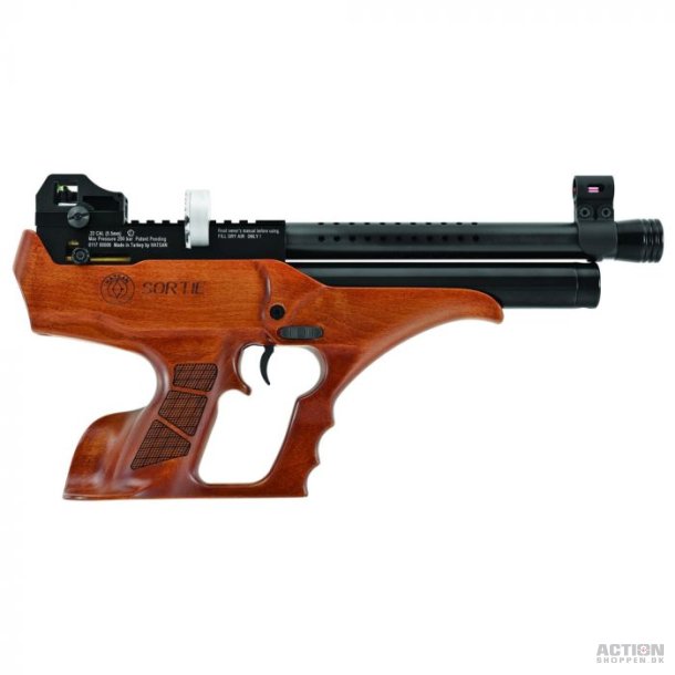 Hatsan Sortie pistol PCP, Tr skfte, 4,5mm (Cal.177)