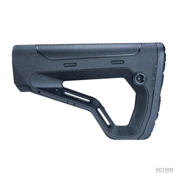 M4/M16 HERA CCS retractable stock, gen 2, collapsible/kolbe, Sort