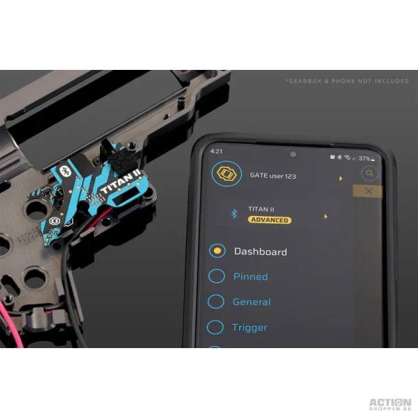 Gate TITAN II BT Expert for V2 GB HPA, Bagudvendt