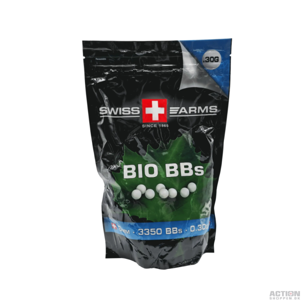 Swiss Arms - Bio kugler 0,30 gram 3350 stk.