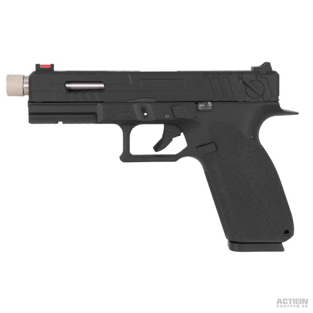 KJ-Works - KP-13F TBC Ful Auto, Metal Version, Sort. GBB - Co2