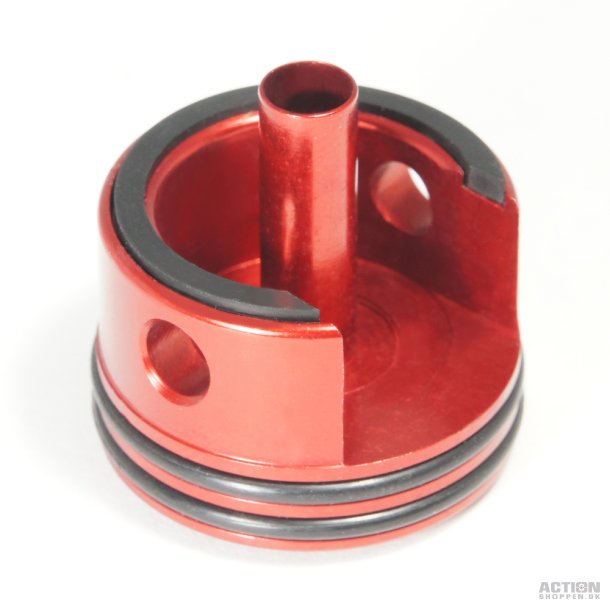 Maxx Model CNC Cylinder hoved med Dobbelt O-ring ver. 2, Alu