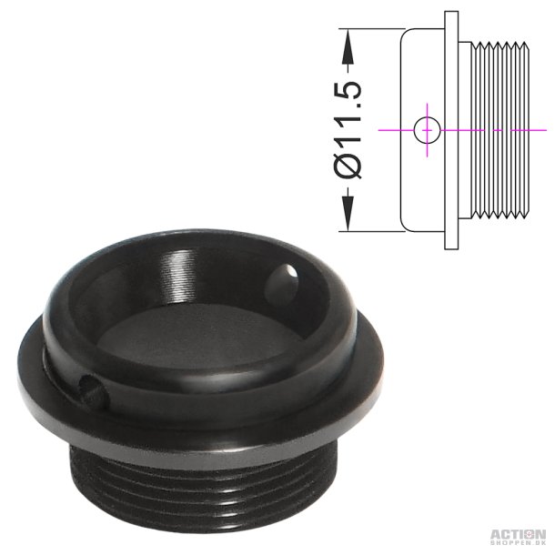 Maxx Model Hopup Chamber Inlet Adaptor (OD11.5mm)